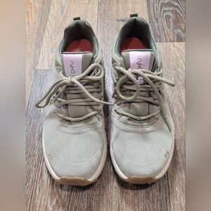 Ryka Kali Trail Leather Shoes Womens Size 10 M Green